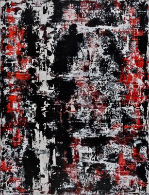 Amnésie, 2017, 116x89 cm, acrylic on canvas