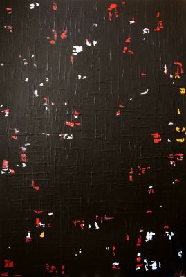 Percée, 2015, 150x100 cm, acrylic on canvas