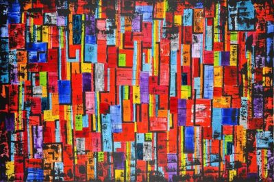 Pétrole, 2014, 195x130 cm, acrylic on canvas