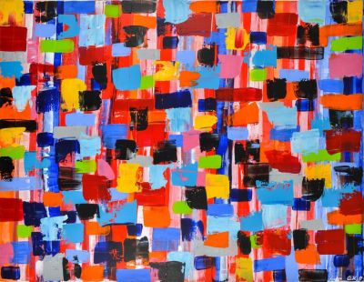 Printemps, 2013, 146x114 cm, acrylic on canvas