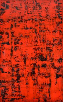 Signature, 2014, 146x89 cm, acrylic on canvas